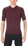 Fietsshirt Giro Men New Road Jersey Ox Blood Heather-L