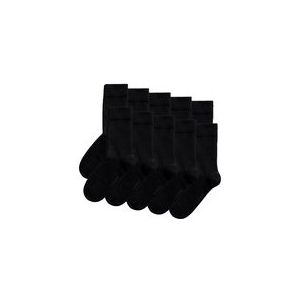 Sok Bjorn Borg Unisex Essential Ankle Sock Black (10-pack)-Schoenmaat 36 - 40