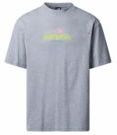 The North Face - U Expedition Celebration Oversized S/S T-shirt - Lichtgrijs