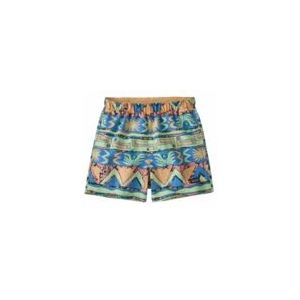 Shorts Patagonia Baby Baggies High Hopes Geo Salamander Green-2 jaar