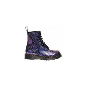 Dr. Martens Women 1460 Black Blue Viper Croc Emboss-Schoenmaat 32