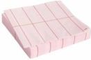 Servet HAY Pattern Napkins Lunch Light Pink And Red Grid (Set van 20)-33 x 33 cm