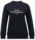 Peak Performance - Original Crew - Trui - Black Offwhite