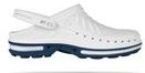 Medische Klomp Wock Clog Walksoft Blauw Wit-Schoenmaat 37 - 38