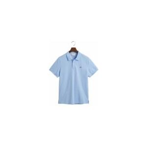 Polo GANT Men Ruggers Ss Capri Blue-L