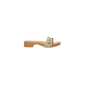 Scholl - Pescura Cameron - Slipper - Off White - Houten Zool