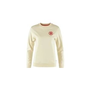 Trui Fjällräven Women 1960 Logo Badge Sweater Chalk White-L