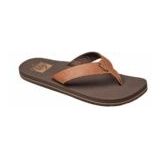 Reef - Twinpin - Slipper - Bruin - Vegan Leer - Demping