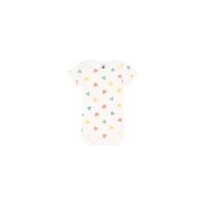 Rompertje Petit Bateau Body Us Mc Marshmallow/Aquatic-Maat 60 - 3 maanden