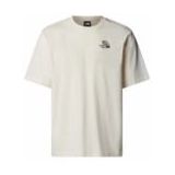The North Face - Flower Dome - T-Shirt - White Dune - Relaxed Fit