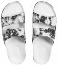Freedom Moses - Fancy - Slipper - Bandhani White