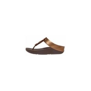FitFlop Women Halo Bead-Circle Metallic Toe-Post Sandals Bronze-Schoenmaat 39