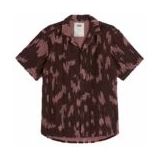 OAS - Cuba Crochet Shirt - Blouse - Zwart - Relaxed Fit