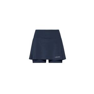 Tennisrok HEAD Girls Club Basic Dark Blue-Maat 164