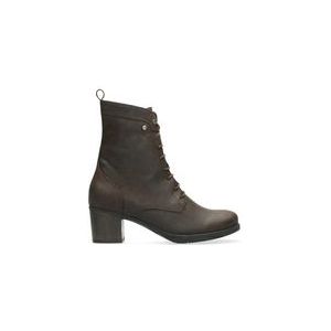 Boots Wolky Women Sarah Quebec Nubuck Dark Brown-Schoenmaat 42