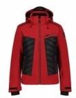 Ski jas Icepeak Men Fremont Wadded Softshell Jacket Burgundy-Maat 48