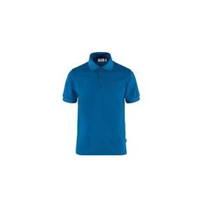 Polo Fjallraven Men Crowley Pique Shirt Alpine Blue-XS