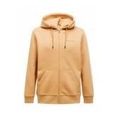 Hoodie Peak Performance Men Original Small Logo Zip Sierra Sand-M