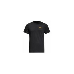 T-Shirt Jack Wolfskin Men Essential T Black-XL