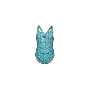 Arena - Friends Swimsuit Swim Pro Ao Soft - Badpak - Groen/Multi - Gerecycled Polyester, Chloorbestendig