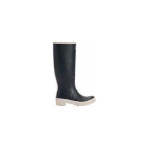 Regenlaars Barbour Women Abbey Tall Welly Black White Pepper-Schoenmaat 38