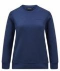 Peak Performance - Original Small Logo Crew - Gebreide Trui - Blue Shadow