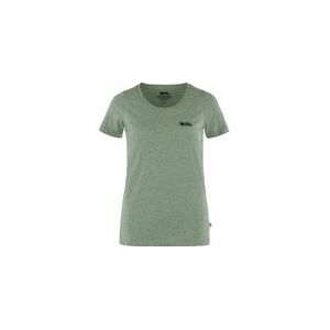 T-Shirt Fjallraven Women Logo Patina Green-Melange-XS