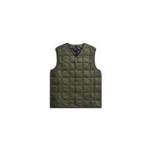 Vest Taion Men V Neck Button Down D.Olive-L