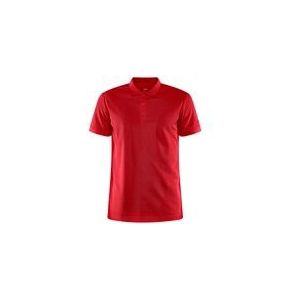 Polo Craft Men Core Unify Polo Shirt Bright Red-XXL
