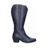 JJ Footwear - Camberley - Dameslaars - Ocean - Leer - Rubberen Zool