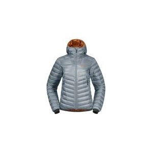 Jas Bergans Women Senja Down Light Hood Husky Blue/Golden Field-S