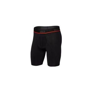 Boxershort Saxx Men Kinetic Long Leg Black-XXL