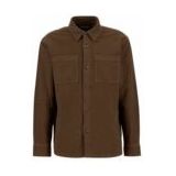 Barbour - Regular Moleskin Overshirt - Dark Sand - Blouse