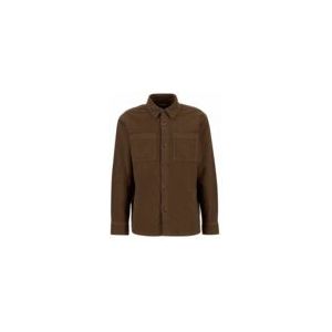 Barbour - Regular Moleskin Overshirt - Dark Sand - Blouse