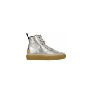 Shabbies Amsterdam Women Chewy Lily Metallic Silver-Schoenmaat 37