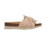 Scholl - Princy - Slippers - Beige - Microvezel - Kurk- en Rubberzool