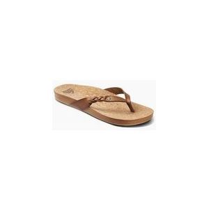 Slipper Reef Women Cushion Court Twist Coffee-Schoenmaat 39