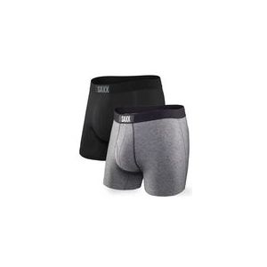 Boxershort Saxx Men Vibe Black / Grey 2-Pack-XXL