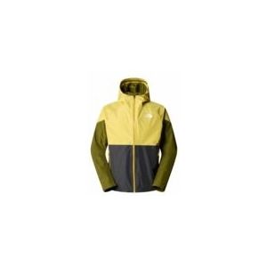 Jas The North Face Men Lightning Zip-In Jacket Asphalt Grey Yellow Sil-XL
