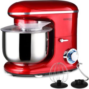 Keukenmachine Elegance Rood 1.200W 6L