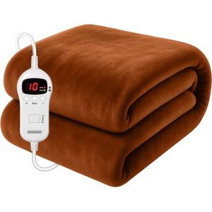 Monzana Warmtedeken - Elektrisch 10 Temperatuurstanden - 180x130cm