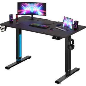 Zit sta bureau Bruin 110x60x73-118cm