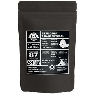 Azul Ethiopia Adnan Natural Special Prep, 250g ganze Bohne, 0.25 von FROG.coffee