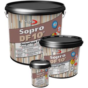 Voegmortel Sopro DF 10 Flexibele Tegelvoeg - 1kg/5kg - Bruin