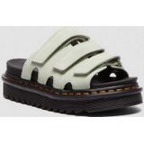 Dr. Martens Suède Raine Slide Wildleder Sandalen in Grün, Größe: 41