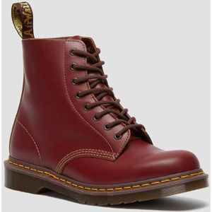 Dr. Martens Vintage 1460 Quilon Leder Stiefeletten in Rot, Größe: 48