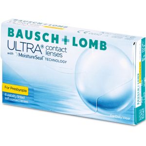 Bausch + Lomb ULTRA for Presbyopia (6 lenzen) Sterkte: -6.00, BC: 8.50, DIA: 14.20, ADD sterkte: Low (+0.75D - +1.50D)