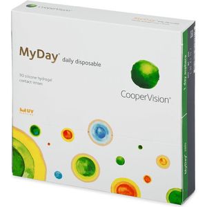 MyDay daily disposable (90 lenzen) Sterkte: +0.50, BC: 8.40, DIA: 14.20