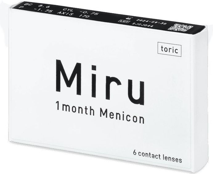 Miru 1 Month Menicon toric (6 Lenzen)