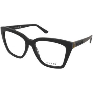Guess - GU50173 - Optische Monturen - Zwart - Acetaat - Geometrisch